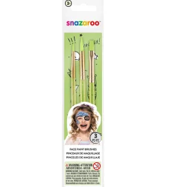 Snazaroo Makeup-pensler - 3 stk.