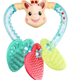 Sophie la Girafe Rangle - Hjerte - Multifarvet