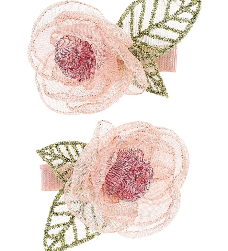 Souza Hårklemmer - 2-pak - Blomster