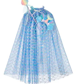 Souza Udklædning - Kappe m. Tryllestav/Hale - Marlya Havfrue - B