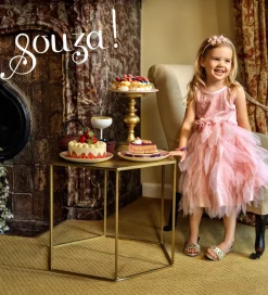 Souza Udklædning - Prinsesse - Clementine - Rosa