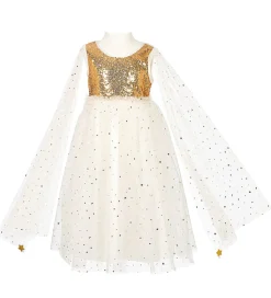 Souza Udklædning - Prinsesse - Dorianne - Hvid/Guld