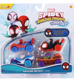 Spidey Biler - Water-Webs - 4-pak