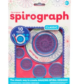 Spirograph Tegnesæt - 10 dele - Value - Classic