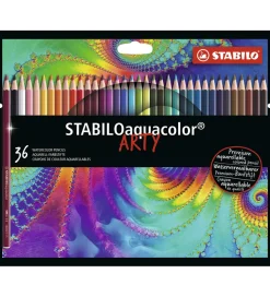 Stabilo Farveblyanter - Aquacolor Arty - 36 stk. - Multifarvet