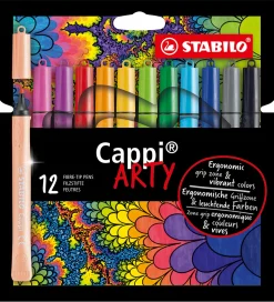 Stabilo Tuscher - Cappi Arty - 12 Stk. - Multifarvet