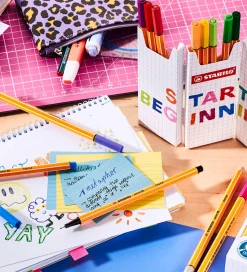 Stabilo Tuscher - Pen 88 - 18 stk. - Multifarvet