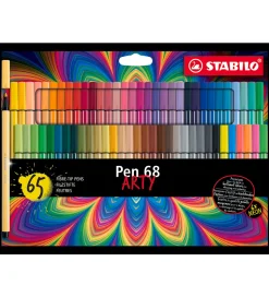 Stabilo Tuscher - Pen 68 Arty - 65 stk. - Multifarvet