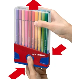 Stabilo Tuscher - Pen 68 ColorParade - 20 stk. - Multifarvet