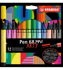 Stabilo Tuscher - Pen 68 Max Arty - 12 stk. - Multifarvet