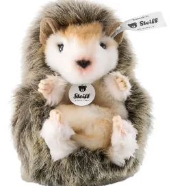 Steiff Bamse - 10cm - Joggi Baby Hedgehog - Mørkebrun