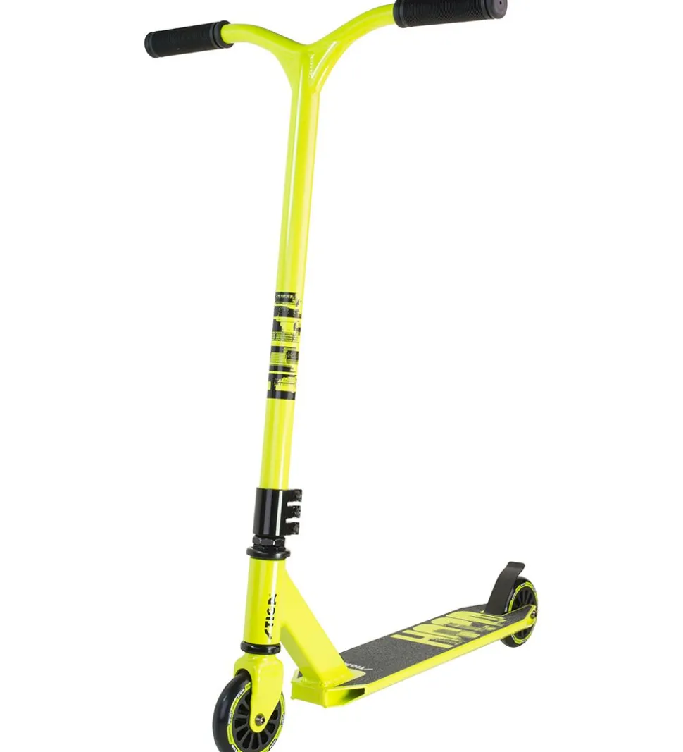 Stiga Løbehjul - Trick Scooter - Hood - Sort/Limegrøn