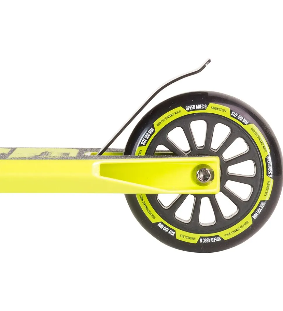 Stiga Løbehjul - Trick Scooter - Hood - Sort/Limegrøn