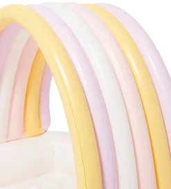 SunnyLife Badebassin m. Skygge - 120x90 cm - Princess Swan Mult