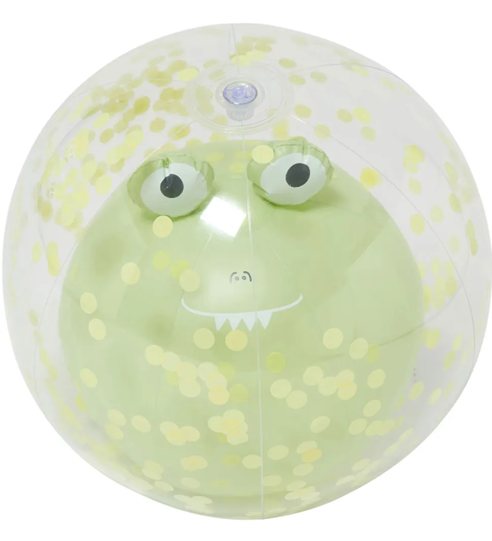 SunnyLife Badebold - 35 cm - 3D - Cookie The Croc - Light Khaki