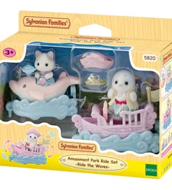 Sylvanian Families - Amusement Park Ride Set - Ride The Waves -