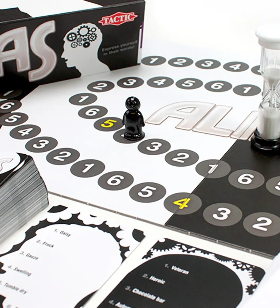 TACTIC Brætspil - Alias - Kvinder Mod Mænd