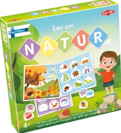 TACTIC Brætspil - Lær Om Natur - Dansk