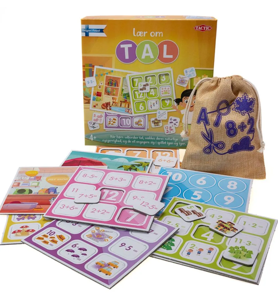 TACTIC Brætspil - Lær Om Tal