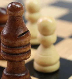 TACTIC Brætspil - Skak - Collection Classique - Træ