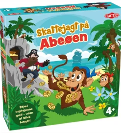 TACTIC Brætspil - Skattejagt På Abeøen - Dansk