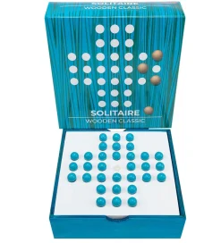 TACTIC Brætspil - Træ - Solitaire