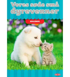 TACTIC Malebog - Vores Søde Små Dyrevenner