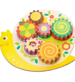 Tender Leaf Trælegetøj - Aktivitetssnegl - 7 Dele