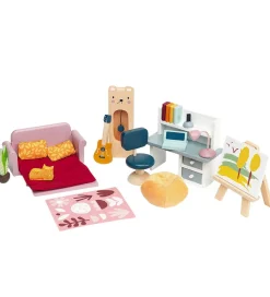 Tender Leaf Trælegetøj - Dukkehusmøbler - Studierum