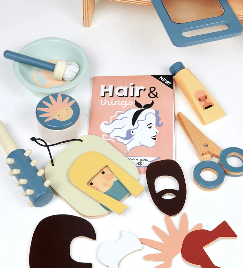 Tender Leaf Trælegetøj - Frisørsalon - 22 Dele