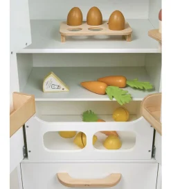 Tender Leaf Trælegetøj - Køleskab - Hvid