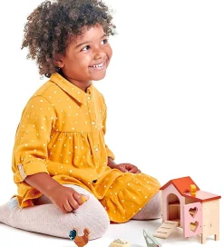 Tender Leaf Trælegetøj - Kæledyrssæt - Dukkehus - Høns