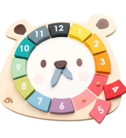 Tender Leaf Trælegetøj - Lær Klokken - Tal og Farver