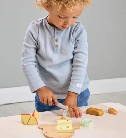 Tender Leaf Trælegetøj - Skærebræt med Ost - 15 Dele