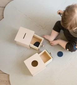 That's Mine Legegulv - 100x110 cm - Musling - Light Grey