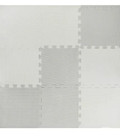 That's Mine Legegulv - 100x100 cm - Puslespil - Light Grey