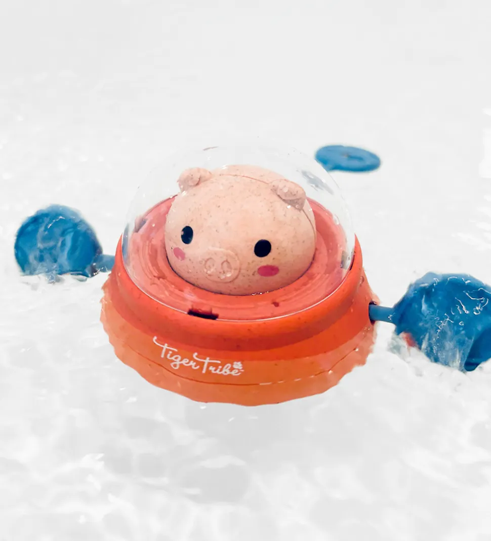 Tiger Tribe Badelegetøj - Bath Paddle Ship - Space Piggy