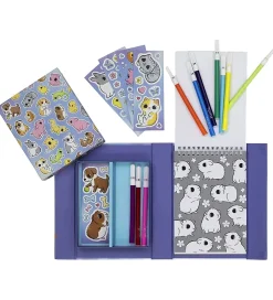 Tiger Tribe Farevsæt - Colouring Set - Baby Animals