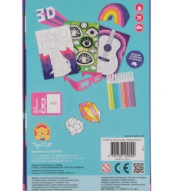 Tiger Tribe Farvesæt - 3D - Rainbow Dreams