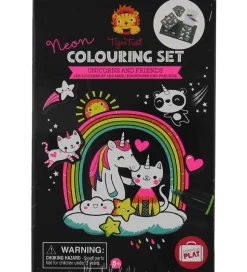 Tiger Tribe Farvesæt - Neon - Unicorns & Friends
