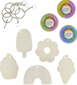 Tiger Tribe Kreasæt - Glitter Goo Bag Charms - Glitter Pop