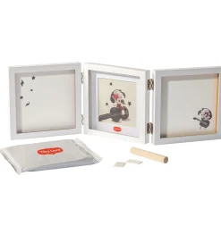 Tiny Love Aftryksæt - Hånd/Fod - Dobbeltramme - Hvid