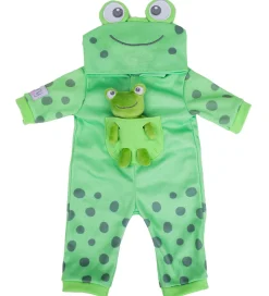 Tiny Treasures Dukketøj - Froggy All-In-One