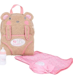Tiny Treasures Rygsæk m. Tilbehør - Bear Hug Changing Bag