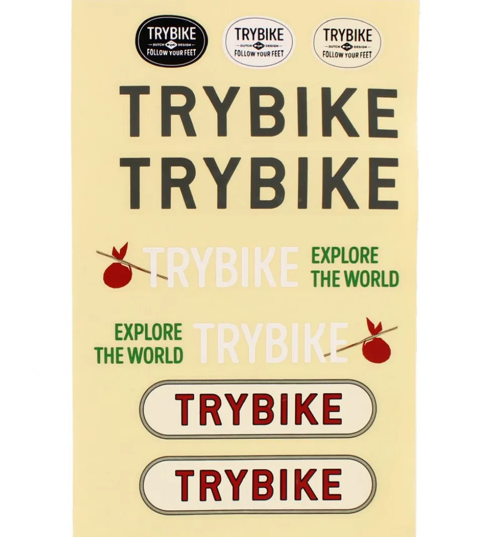 TryBike Løbecykel - Steel - Grå
