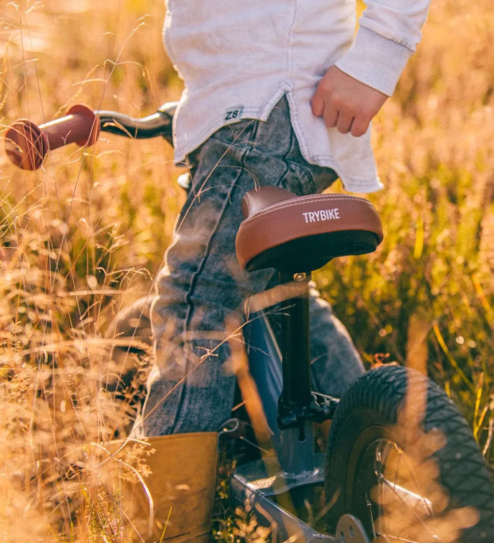 TryBike Løbecykel - Steel - Grå