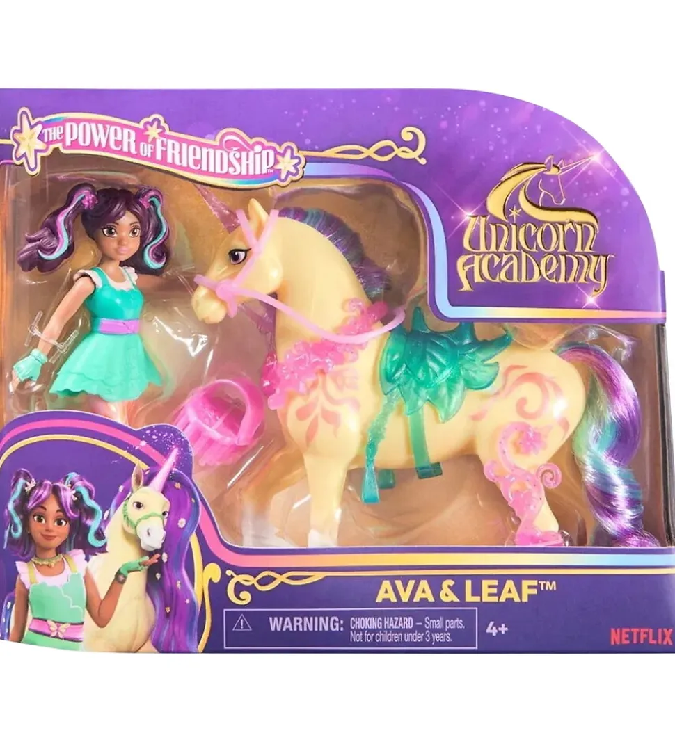 Unicorn Academy Legetøjsfigurer - 13,5 cm - Ava & Leaf