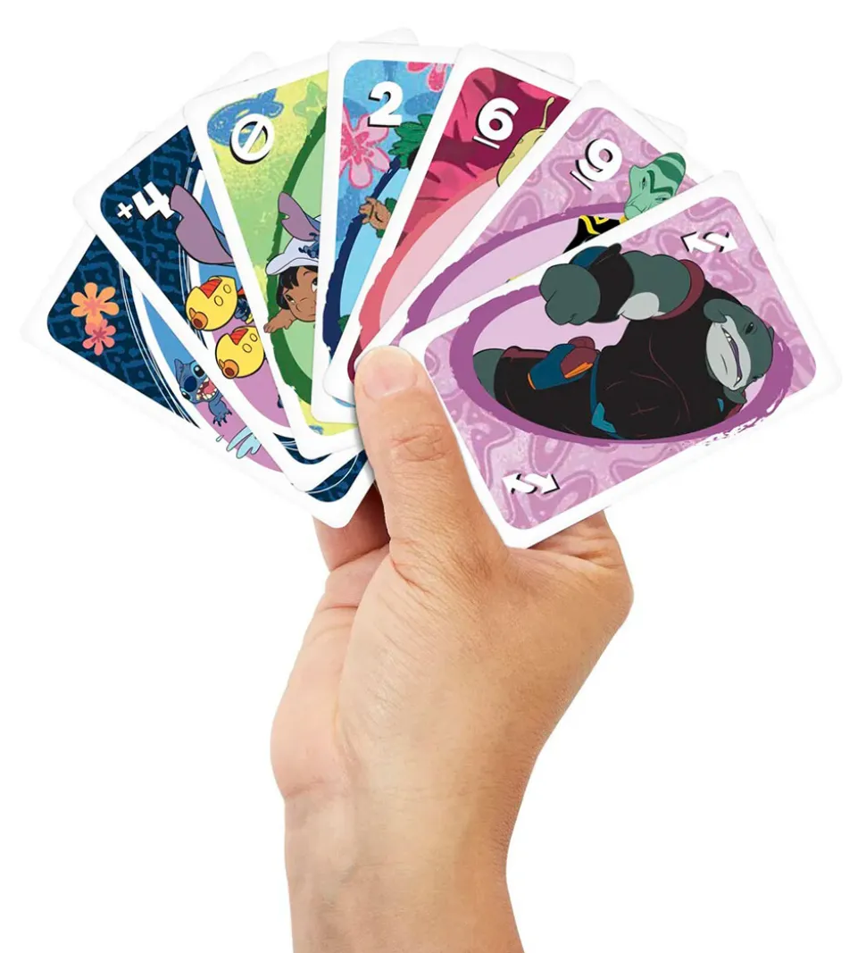UNO Kortspil - Lilo & Stitch