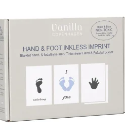 Vanilla Copenhagen Hånd- og Fodaftryksæt - Sort/Blå