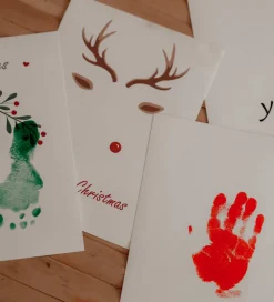 Vanilla Copenhagen Hånd- og Fodaftryksæt - Brun/Grøn/Rød